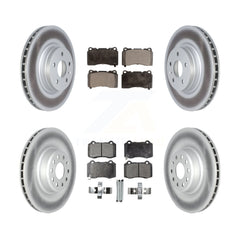 Transit Auto KGT-102965 Disc Brake Kit for 2017-2019 Tesla S, Tesla X - Front and Rear