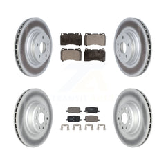 Transit Auto KGT-102966 Disc Brake Kit for 2017-2019 Tesla S, Tesla X - Front and Rear