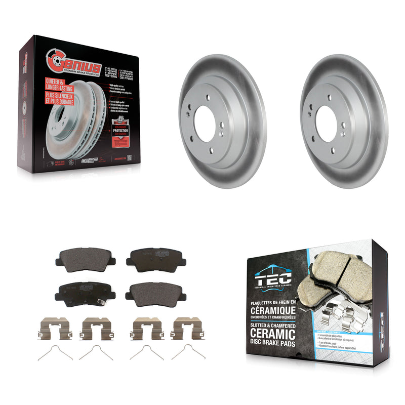 Transit Auto KGT-102976 Disc Brake Kit for 2020-2022 Kia Soul - Rear