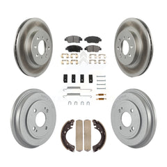 Transit Auto KGT-102977 Disc Brake Kit for 2004-2005 Honda Civic - Front and Rear