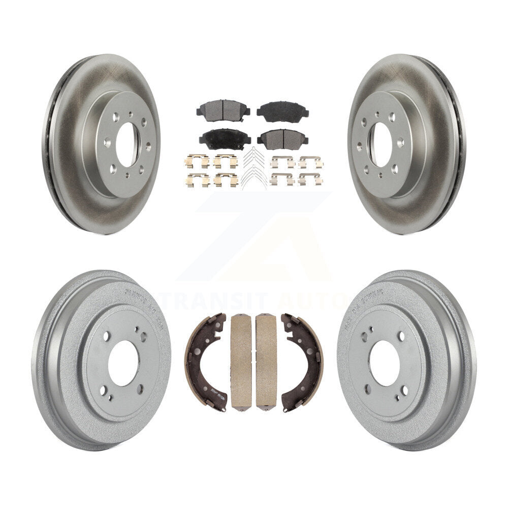 Transit Auto KGT-102978 Disc Brake Kit for 2004-2005 Honda Civic - Front and Rear