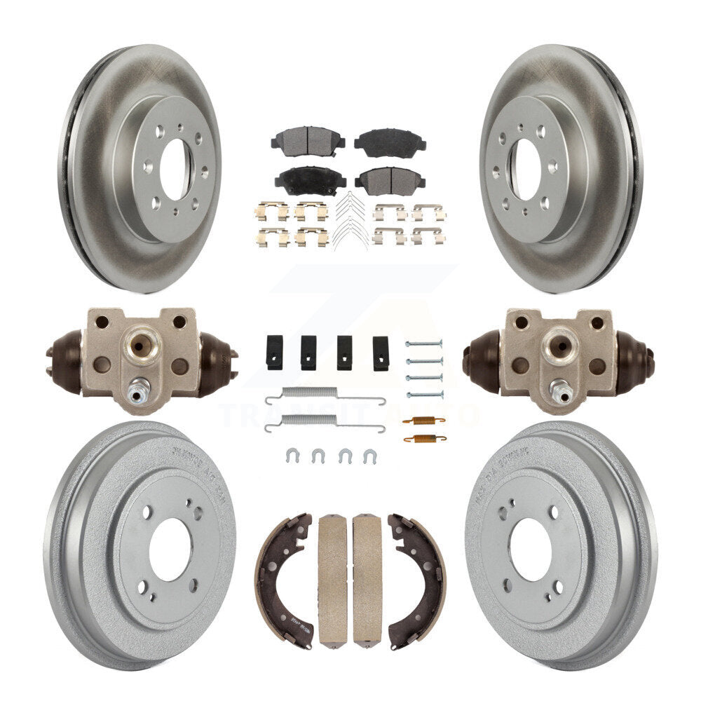 Transit Auto KGT-102979 Disc Brake Kit for 2004-2005 Honda Civic - Front and Rear