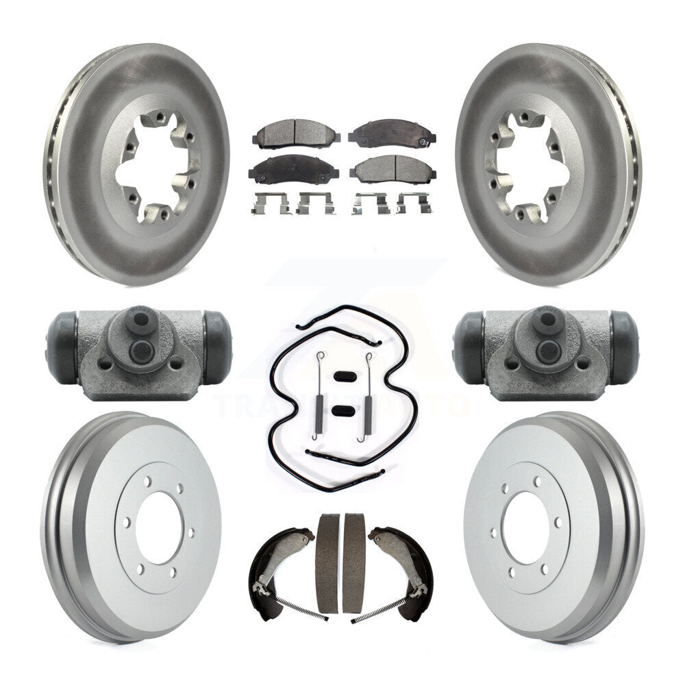 Transit Auto KGT-102980 Disc Brake Kit for 2004-2008 Isuzu i-290, Isuzu i-370 and More - Front and Rear