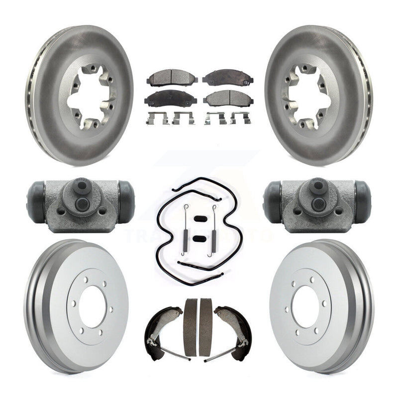 Transit Auto KGT-102980 Disc Brake Kit for 2004-2008 Isuzu i-290, Isuzu i-370 and More - Front and Rear