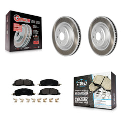 Transit Auto KGT-102990 Disc Brake Kit for 2020-2023 Lincoln Aviator, Ford Explorer - Front