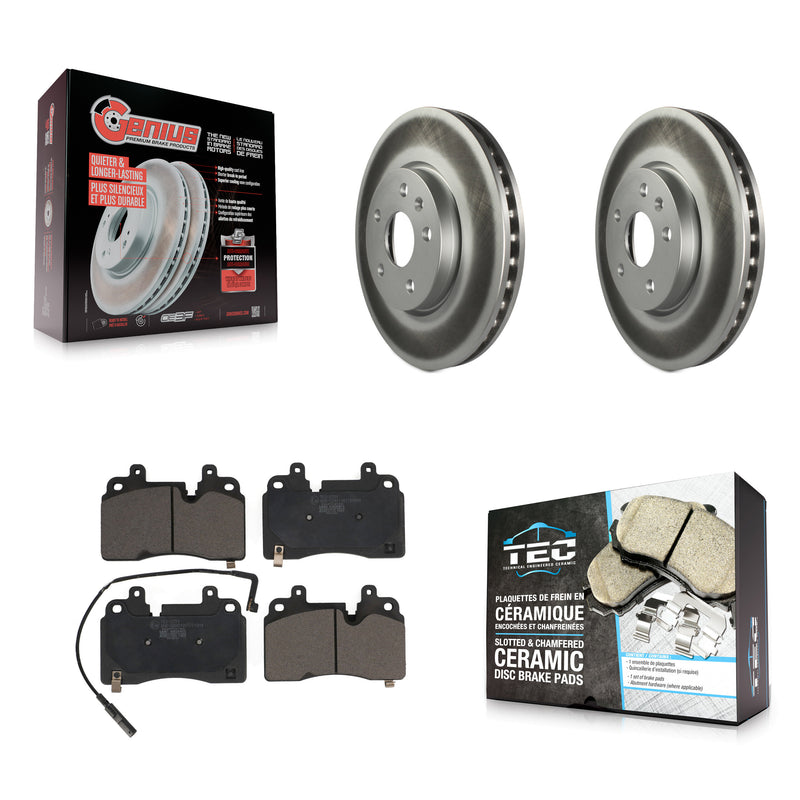 Transit Auto KGT-102995 Disc Brake Kit for 2020-2022 Chevrolet Corvette - Front