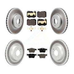 Transit Auto KGT-103006 Disc Brake Kit for 2015-2018 Mercedes-Benz C300, Mercedes-Benz C350e, Mercedes-Benz C400 - Front and Rear