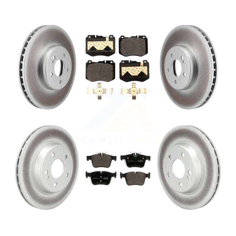 Transit Auto KGT-103006 Disc Brake Kit for 2015-2018 Mercedes-Benz C300, Mercedes-Benz C350e, Mercedes-Benz C400 - Front and Rear