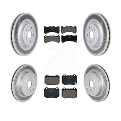 Transit Auto KGT-103010 Disc Brake Kit for 2018-2020 Subaru WRX STI - Front and Rear