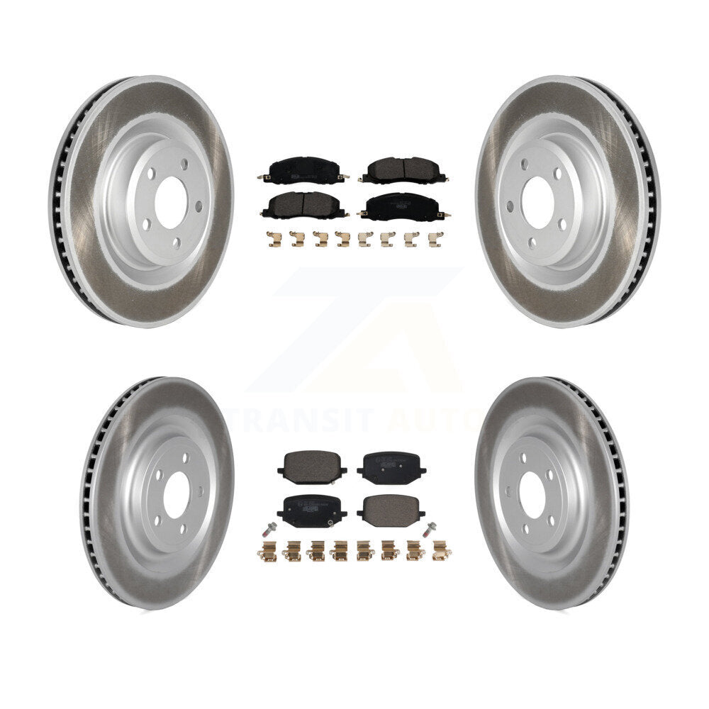 Transit Auto KGT-103021 Disc Brake Kit for 2020-2023 Lincoln Aviator - Front and Rear