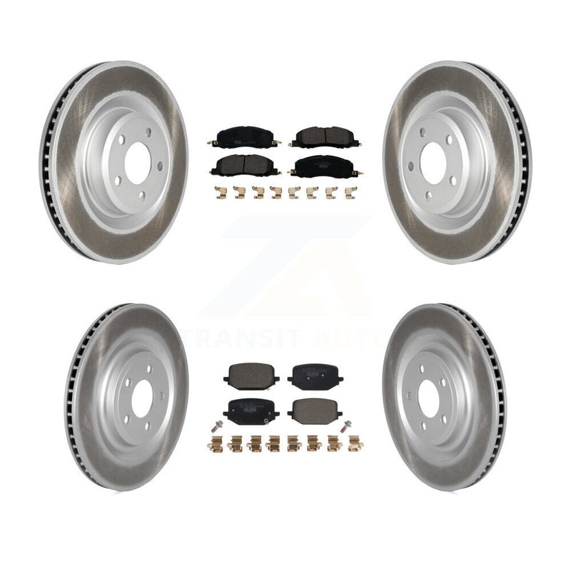 Transit Auto KGT-103021 Disc Brake Kit for 2020-2023 Lincoln Aviator - Front and Rear