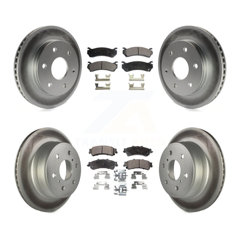 Transit Auto KGT-103026 Disc Brake Kit for 2007 GMC Sierra 1500 Classic - Front and Rear