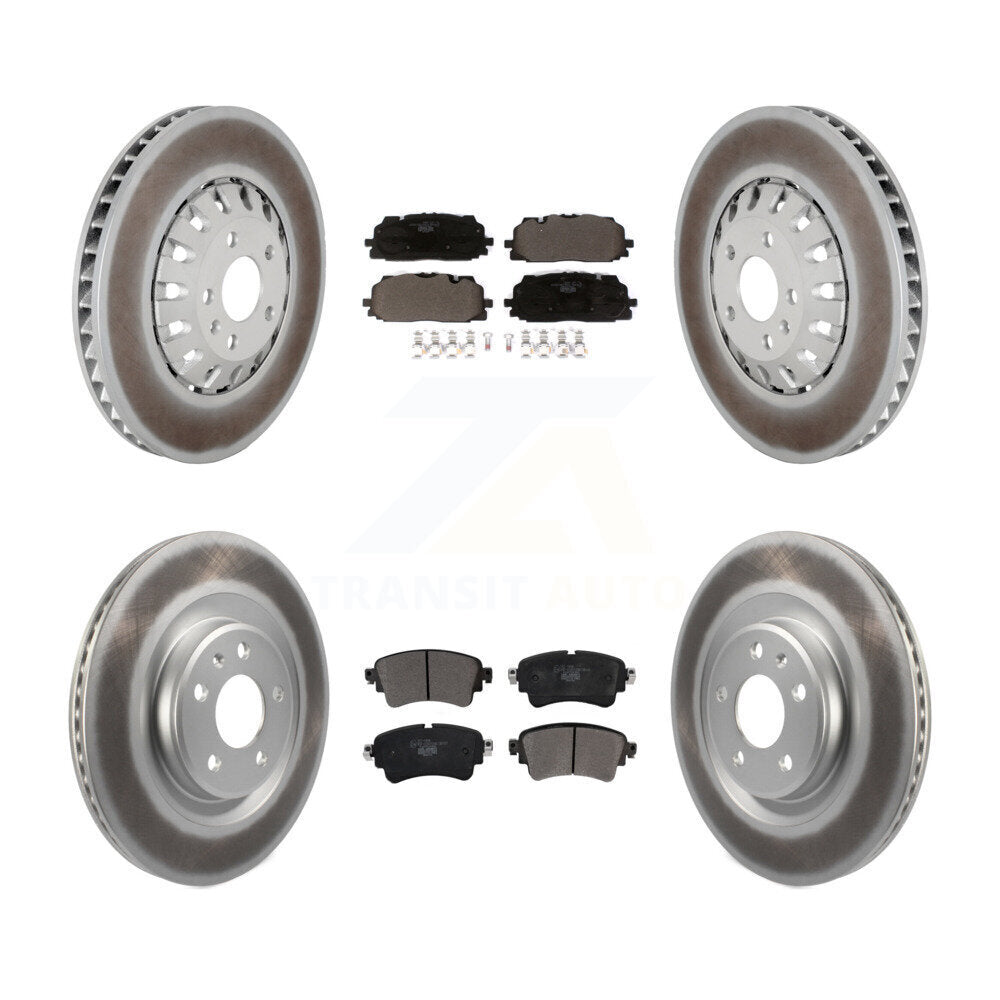 Transit Auto KGT-103027 Disc Brake Kit for 2019-2020 Audi A6 Quattro, Audi A7 Sportback - Front and Rear