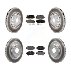 Transit Auto KGT-103027 Disc Brake Kit for 2019-2020 Audi A6 Quattro, Audi A7 Sportback - Front and Rear