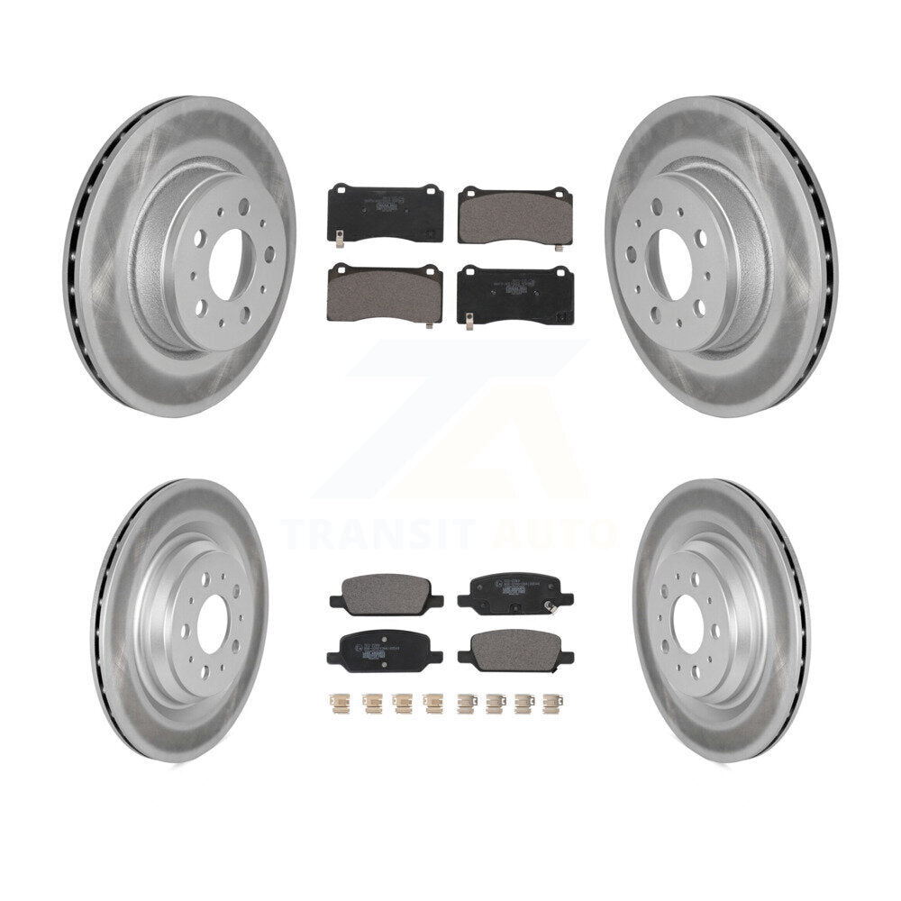 Transit Auto KGT-103028 Disc Brake Kit for 2017-2022 Tesla 3 - Front and Rear