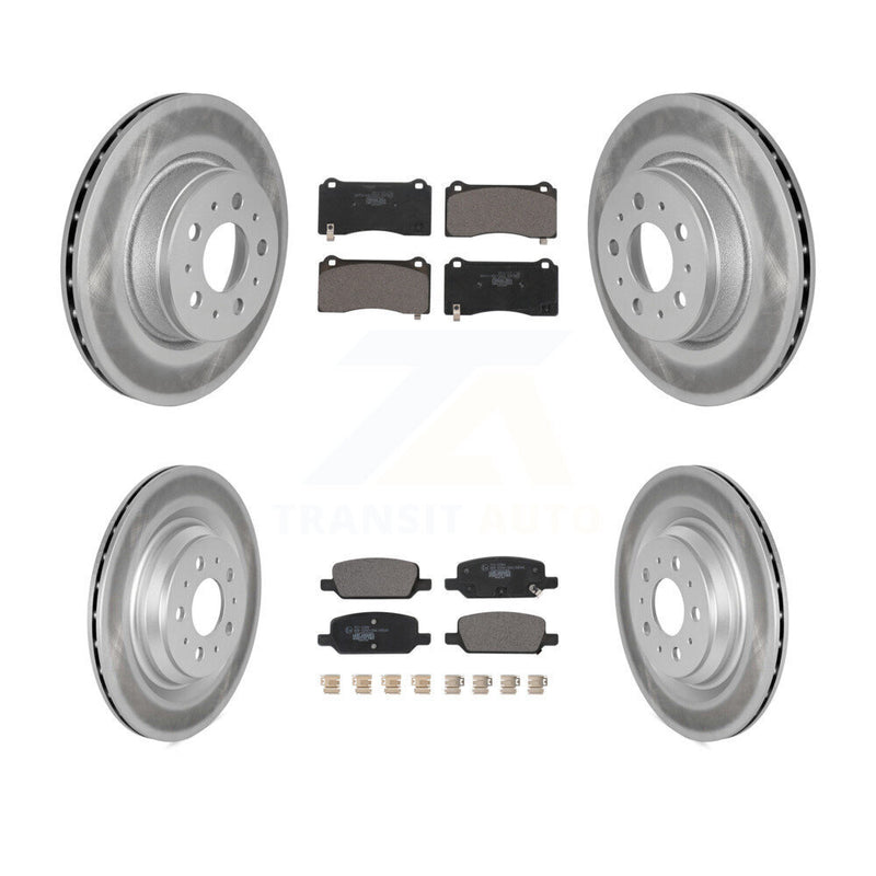 Transit Auto KGT-103028 Disc Brake Kit for 2017-2022 Tesla 3 - Front and Rear