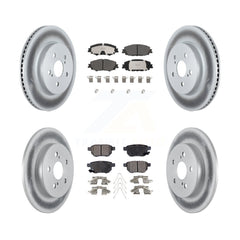 Transit Auto KGT-103049 Disc Brake Kit for 2019 Toyota Corolla - Front and Rear