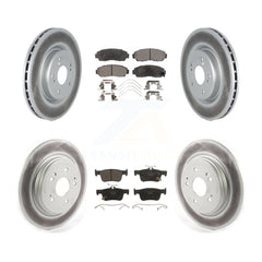 Transit Auto KGT-103050 Disc Brake Kit for 2019-2021 Acura RDX - Front and Rear