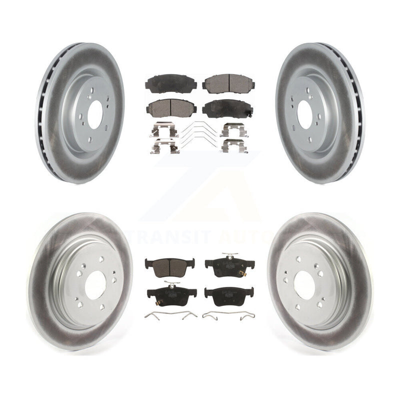Transit Auto KGT-103050 Disc Brake Kit for 2019-2021 Acura RDX - Front and Rear