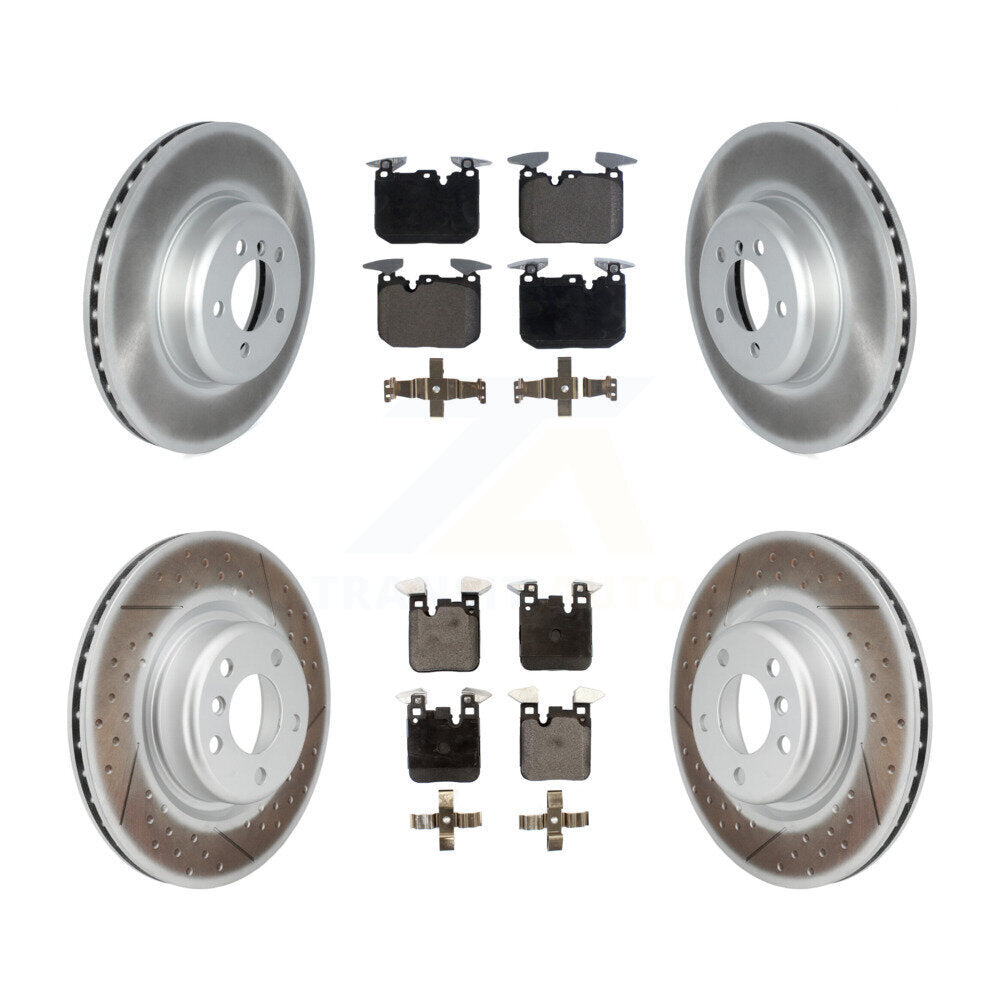 Transit Auto KGT-103053 Disc Brake Kit for 2018-2020 BMW M240i, BMW M240i xDrive - Front and Rear