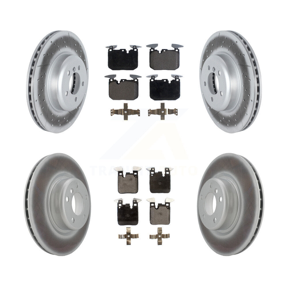 Transit Auto KGT-103054 Disc Brake Kit for 2018-2020 BMW M240i, BMW M240i xDrive - Front and Rear