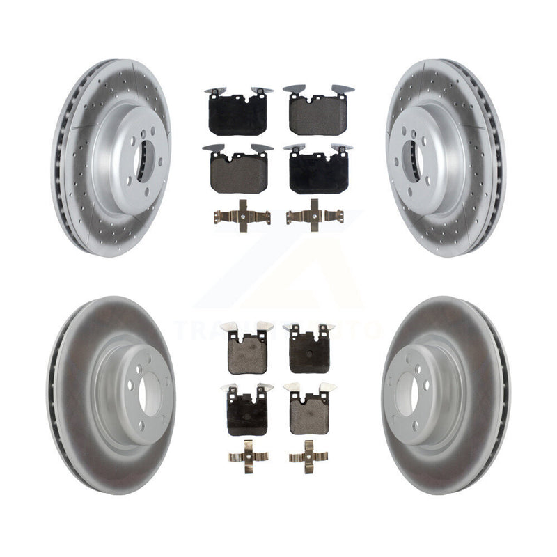 Transit Auto KGT-103054 Disc Brake Kit for 2018-2020 BMW M240i, BMW M240i xDrive - Front and Rear