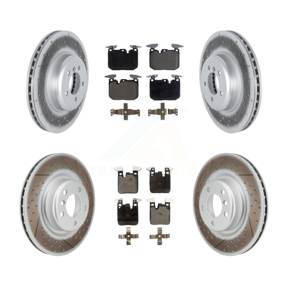 Transit Auto KGT-103055 Disc Brake Kit for 2018-2020 BMW M240i, BMW M240i xDrive - Front and Rear
