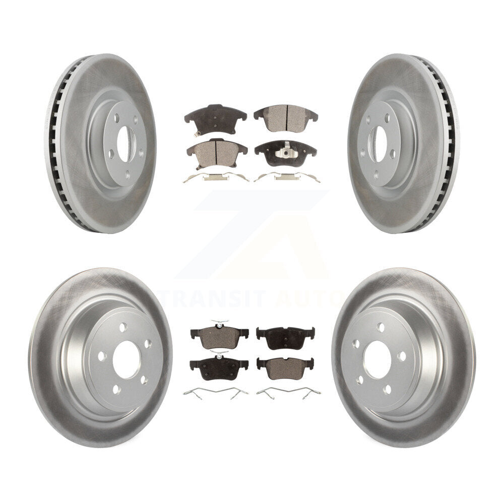Transit Auto KGT-103056 Disc Brake Kit for 2019-2020 Ford Police Responder Hybrid - Front and Rear
