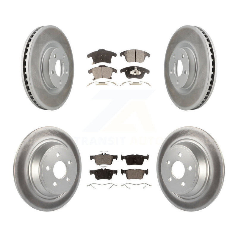 Transit Auto KGT-103056 Disc Brake Kit for 2019-2020 Ford Police Responder Hybrid - Front and Rear