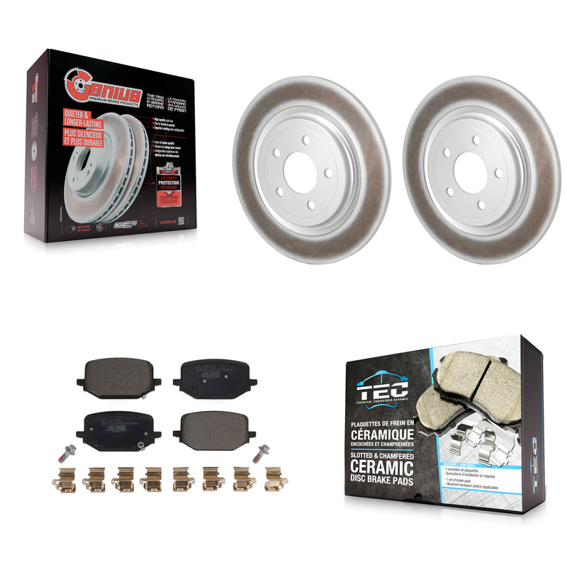 Transit Auto KGT-103058 Disc Brake Kit for 2022-2024 Ford Explorer - Rear
