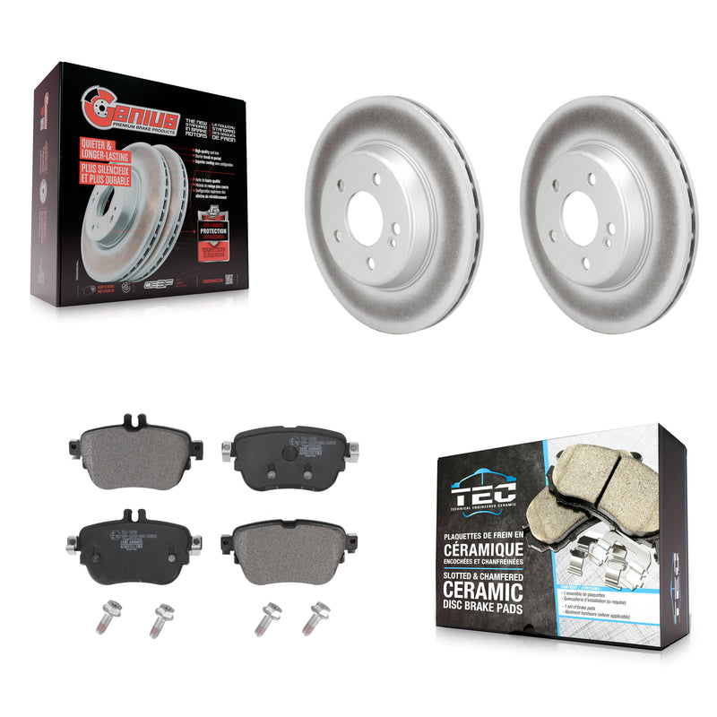 Transit Auto KGT-103066 Disc Brake Kit for 2017-2021 Mercedes-Benz E350, Mercedes-Benz E300 - Rear