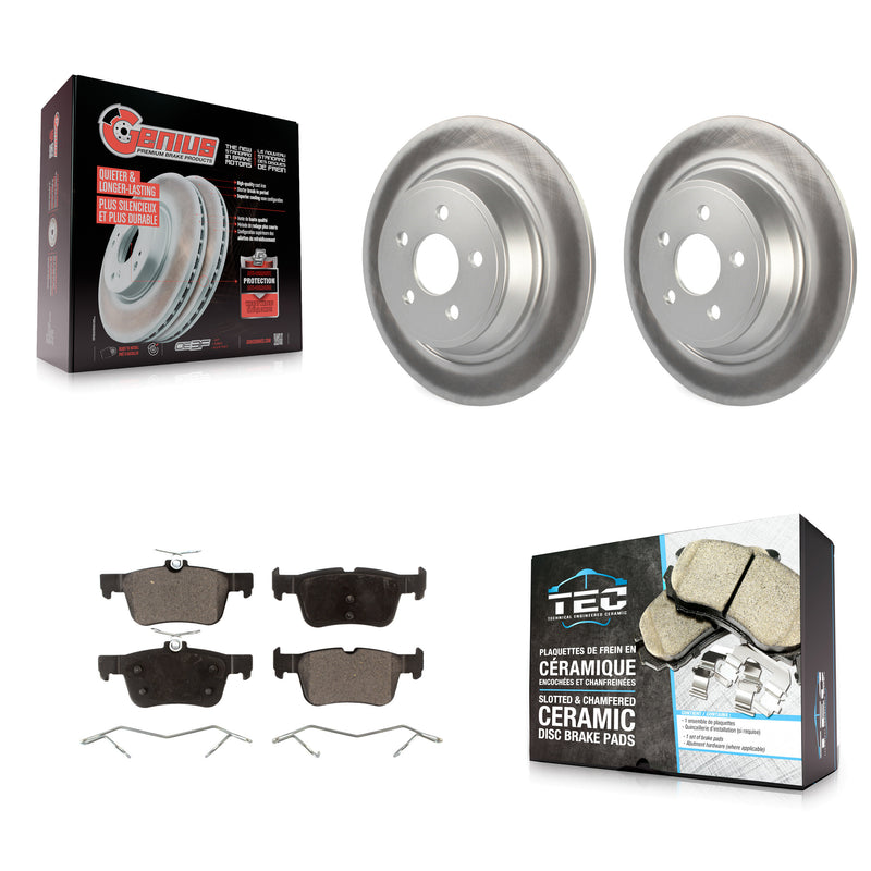 Transit Auto KGT-103077 Disc Brake Kit for 2019-2020 Ford Police Responder Hybrid - Rear