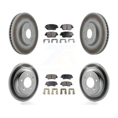 Transit Auto KGT-103084 Disc Brake Kit for 2015 Hyundai Sonata - Front and Rear