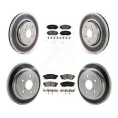 Transit Auto KGT-103085 Disc Brake Kit for 2019 Toyota C-HR - Front and Rear
