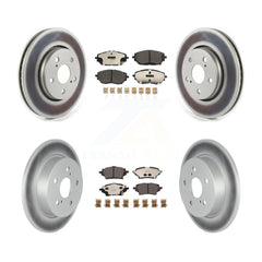 Transit Auto KGT-103086 Disc Brake Kit for 2019-2021 Toyota C-HR - Front and Rear