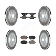 Transit Auto KGT-103092 Disc Brake Kit for 2017-2019 Jaguar XJ, Jaguar XJR575 - Front and Rear
