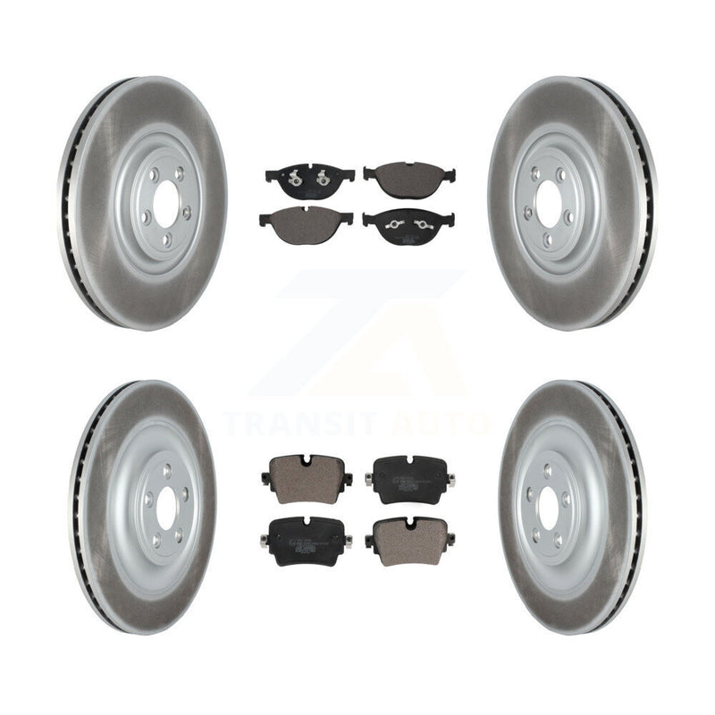 Transit Auto KGT-103092 Disc Brake Kit for 2017-2019 Jaguar XJ, Jaguar XJR575 - Front and Rear