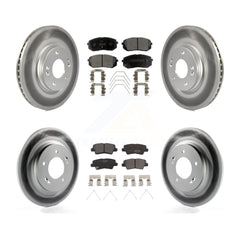 Transit Auto KGT-103097 Disc Brake Kit for 2018-2022 Kia Forte5, Hyundai Elantra GT - Front and Rear