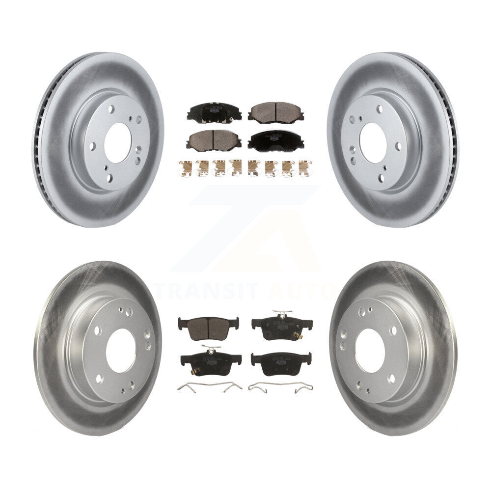 Transit Auto KGT-103106 Disc Brake Kit for 2022-2024 Honda Civic - Front and Rear