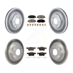 Transit Auto KGT-103106 Disc Brake Kit for 2022-2024 Honda Civic - Front and Rear