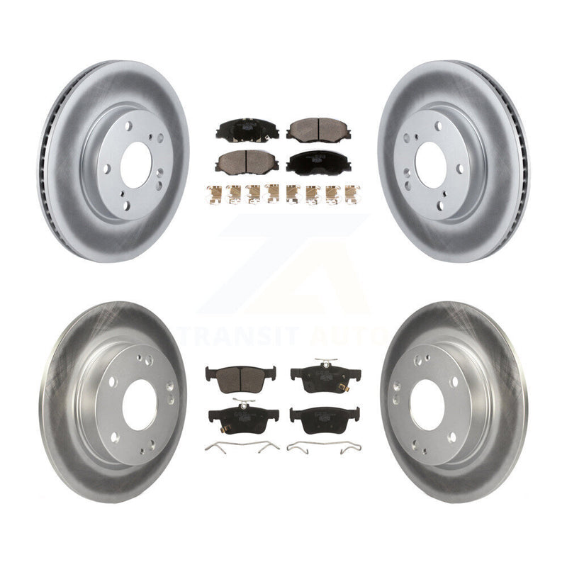 Transit Auto KGT-103106 Disc Brake Kit for 2022-2024 Honda Civic - Front and Rear