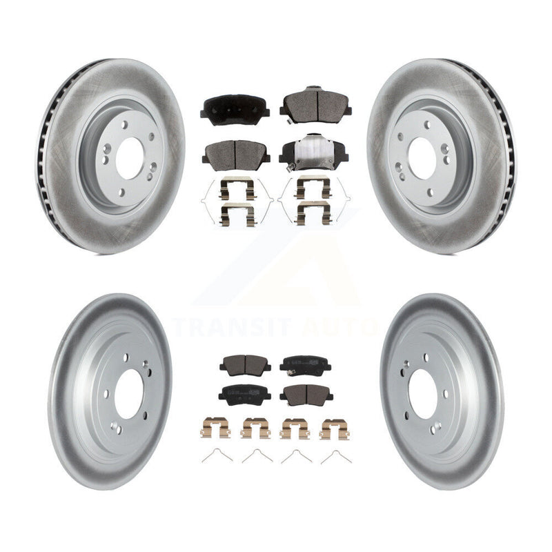 Transit Auto KGT-103108 Disc Brake Kit for 2019-2020 Hyundai Nexo - Front and Rear