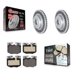 Transit Auto KGT-103112 Disc Brake Kit for 2019 BMW 330i - Front