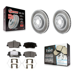 Transit Auto KGT-103116 Disc Brake Kit for 2019-2022 Hyundai Nexo - Front