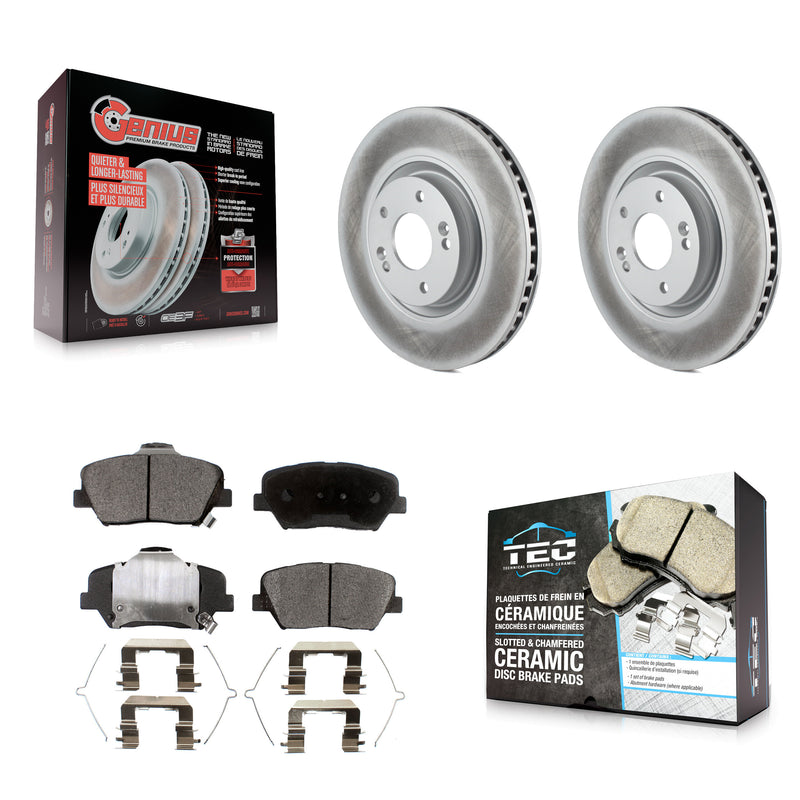 Transit Auto KGT-103116 Disc Brake Kit for 2019-2022 Hyundai Nexo - Front