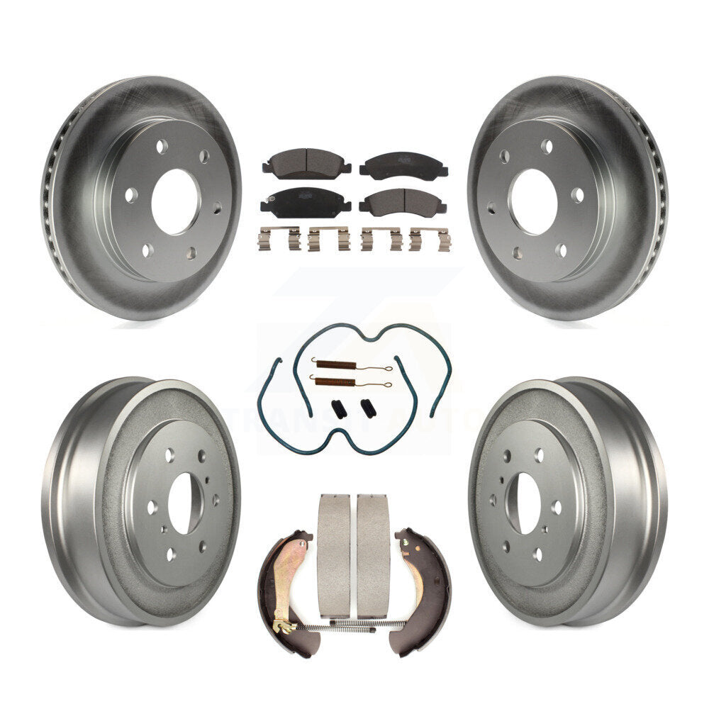 Transit Auto KGT-103123 Disc Brake Kit for 2007 GMC Sierra 1500 - Front and Rear