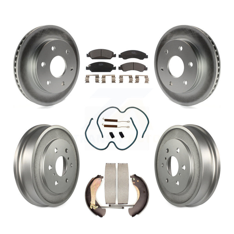 Transit Auto KGT-103123 Disc Brake Kit for 2007 GMC Sierra 1500 - Front and Rear