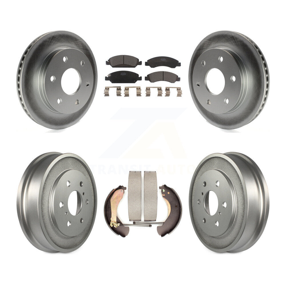 Transit Auto KGT-103124 Disc Brake Kit for 2007 GMC Sierra 1500 - Front and Rear