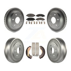 Transit Auto KGT-103124 Disc Brake Kit for 2007 GMC Sierra 1500 - Front and Rear