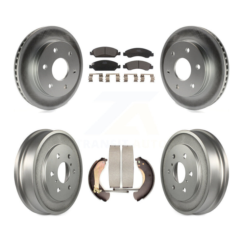 Transit Auto KGT-103124 Disc Brake Kit for 2007 GMC Sierra 1500 - Front and Rear